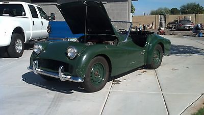 Triumph : Other 1960 triumph tr 3 barn find storage 30 years 4 speed az car very solid project