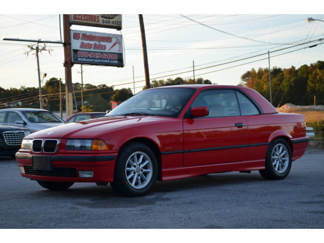 BMW : 3-Series 328IC 2dr Co 1999 bmw 328 ic only 56 k miles clean carfax hard top serviced 5 speed red tan