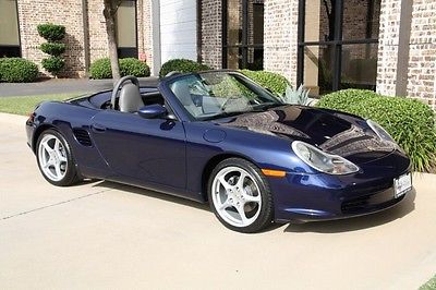Porsche : Boxster Roadster Lapis Blue Power Seat Package Bose Carrera Wheels Non Smoker Texas 2 Owner Nice!