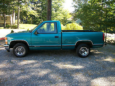 Chevrolet : C/K Pickup 1500 SILVERADO 1995 chevy silverado short bed 350 5 spd posi