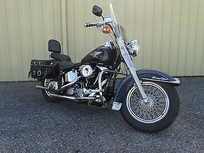 Harley-Davidson : Softail 1995 harley davdison flstn softail 21 k miles nice ride and looks good