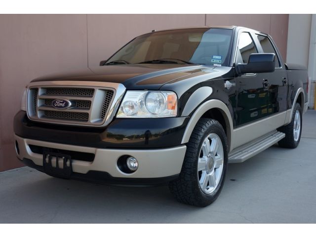 Ford : F-150 KRANCH CREW 07 ford f 150 king ranch crew cab 2 wd short box 2 owner accident free texas truck
