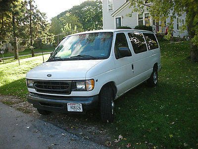 Ford : E-Series Van XL 2001 ford e 350 xl club wagon 1 ton 5.4 l cng