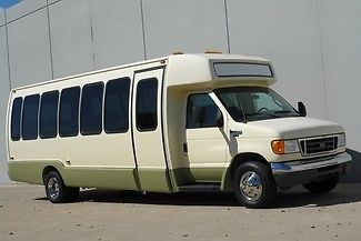 Ford : E-Series Van Krystal Conversion 24 Passenger 2006 ford econoline e 450 24 passenger shuttle bus