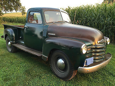 Chevrolet : Other Pickups Reg cab 3 window 1948 chevy 3600 video