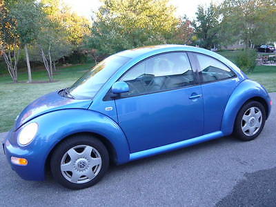 Volkswagen : Beetle-New Beetle GLS Turbo 2.0L 1999 volkswagen beetle gls turbo 2.0 l blue metallic w black leather