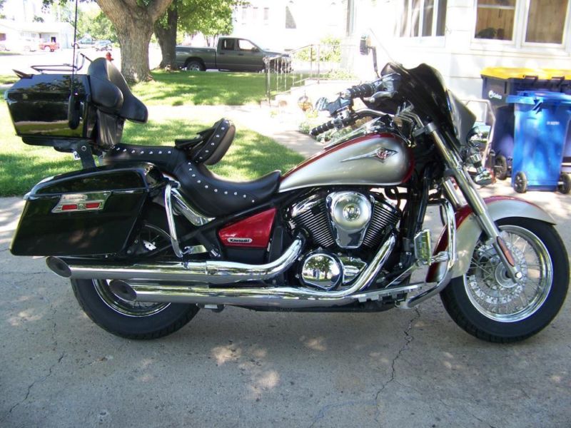 2007 Kawasaki Vulcan 900 Classic LT Cruiser,  17,100 miles.