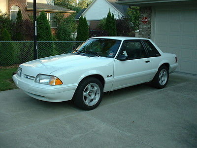 Ford : Mustang LX Sedan 2-Door 1992 ford mustang lx coupe nos 89 original miles