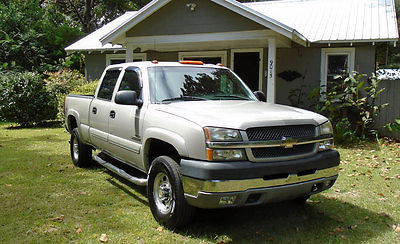 Chevrolet : Silverado 2500 2500HD LS Crew Cab Chevrolet 2500HD Crew Cab LS 4x4 6.6L (LLY) Duramax & Automatic Clean One Owner!