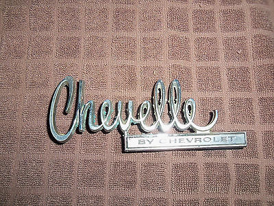 Chevrolet : Chevelle 1970 chevelle trunk emblem