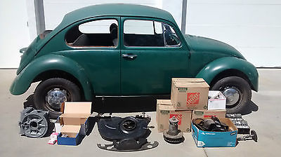 Volkswagen : Beetle - Classic Base 1969 vw project bug beetle rare autostick new pan