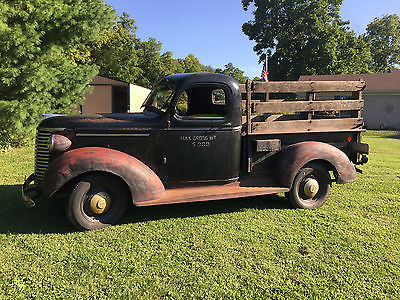 Chevrolet : Other 1939 chevy truck vintage all original super cool manual 23 000 miles
