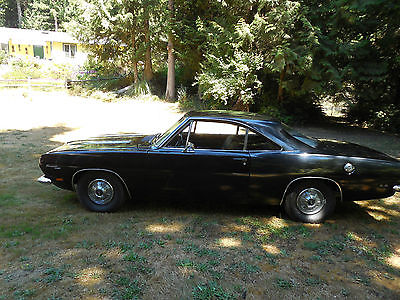 Plymouth : Barracuda 1969 plymouth all factory black