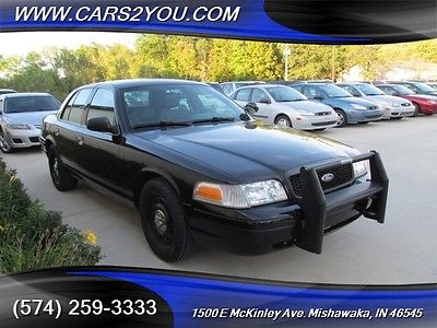 Ford : Crown Victoria Police Interceptor 2008 ford crown victoria p 71 police interceptor black low hours clean