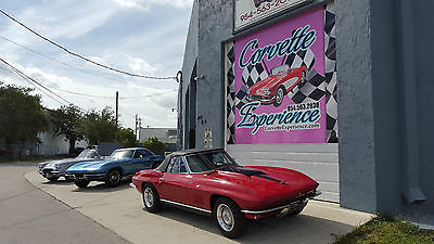 Chevrolet : Corvette Base Convertible 2-Door 1967 corvette convertible 327 300 new top stinger hood