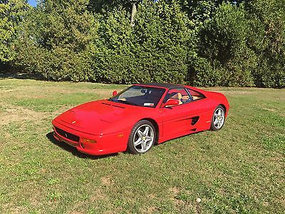 Ferrari : 355 GTS targa 1995 f 355 gts red tan fully servced 355 360 430 gated manual spider ferrari f 430