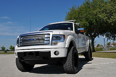 Ford : F-150 Platinum Crew Cab Pickup 4-Door 2013 ford f 150 platinum crew cab pickup 4 door 5.0 l lifted lots of upgrades