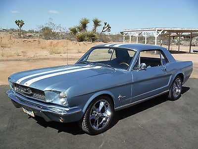 Ford : Mustang PONY 1966 mustang 289 california car restored new interior wheels runs great