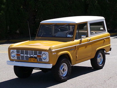 Ford : Bronco 1 of 1 1971 ford bronco 4 x 4 with elite marti report