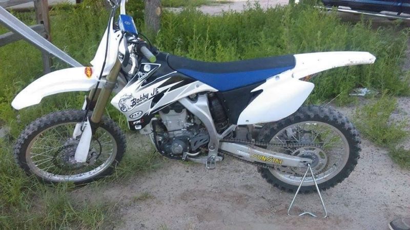 2009 yamaha yz450F drit bike