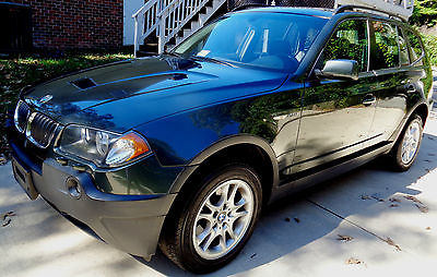 BMW : X3 2.5i Sport Utility 4-Door STUNNING 2004 BMW X3 FULLY LOADED PANOROOF CLEAN CARFAX RUNS/LOOKS like NEW