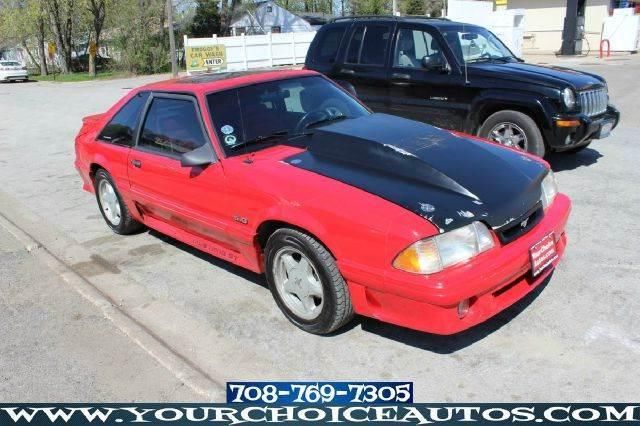 1990 FORD MUSTANG GT HATCHBACK AC/HEATER SUNROOF ALLOY GR8 DEAL 142884