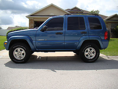 Jeep : Liberty Limited Lifted 2003 Jeep Liberty Limited Sport Utility 4-Door 3.7L