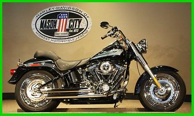 Harley-Davidson : Softail 2010 harley davidson softail fat boy vivid black only 163 miles watch our video