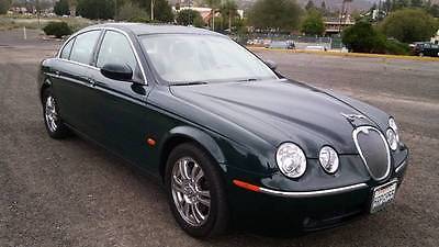 Jaguar : S-Type Leather and Wood Jaguar S-Type 3.0 Green / Cream Interior -CLEAN! Great Running Condition