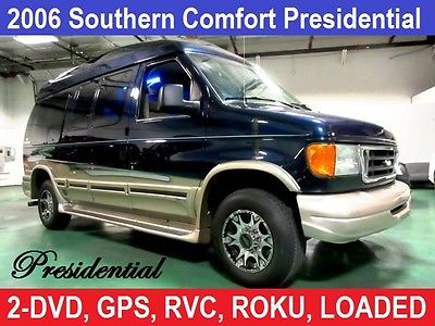 Ford : E-Series Van Presidential Presidential Southern Comfort Conversion Van 2 DVD-GPS- RVC- LIGHTS - ROKU