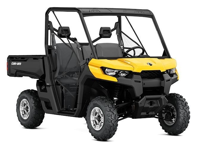 2017 Can-Am Defender DPS HD8 Yellow