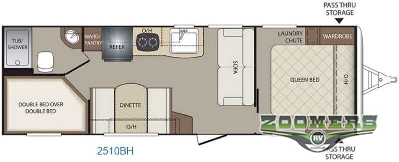 2017 Keystone Rv Bullet Crossfire 2510BH