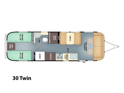 2016 Airstream Classic 30 Twins