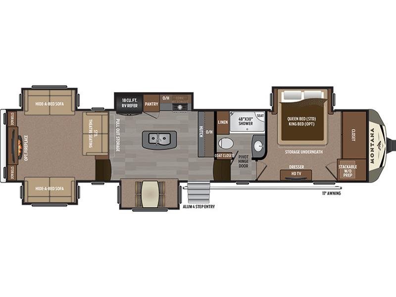 2017 Keystone Montana 3790RD