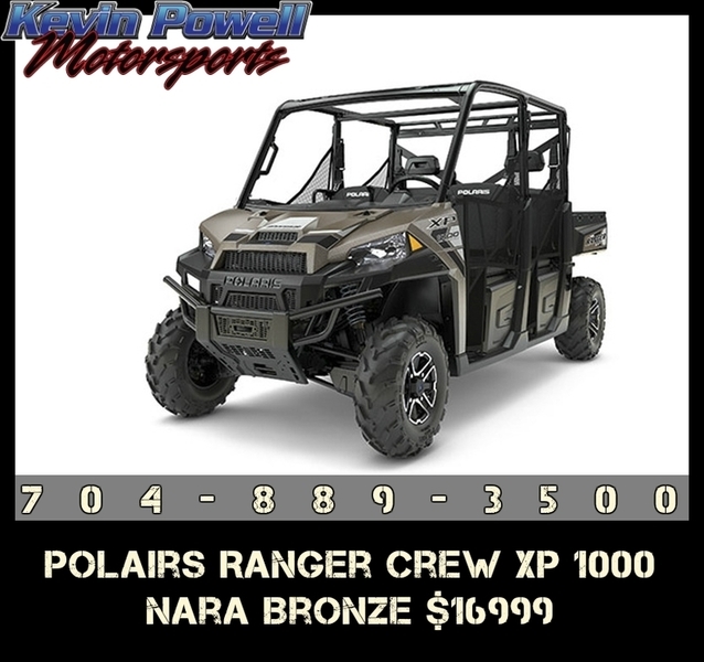 2017 Polaris RANGER CREW XP 1000 EPS Nara Bronze
