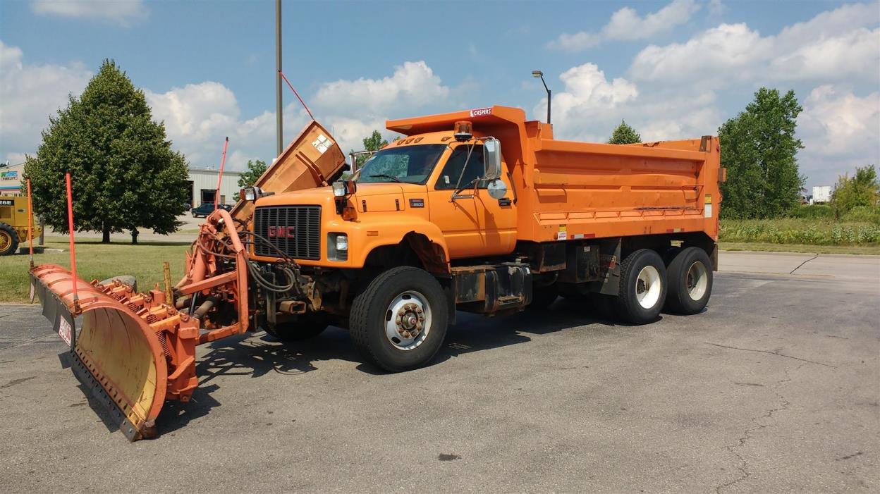 2000 Gmc C7500  Plow Truck - Spreader Truck