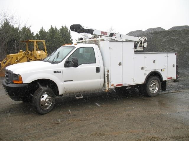 2001 Ford F550 Xl  Utility Truck - Service Truck