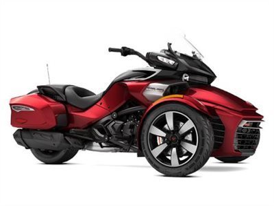 2017 Can-Am Spyder F3-T SM6 Intense Red Pearl