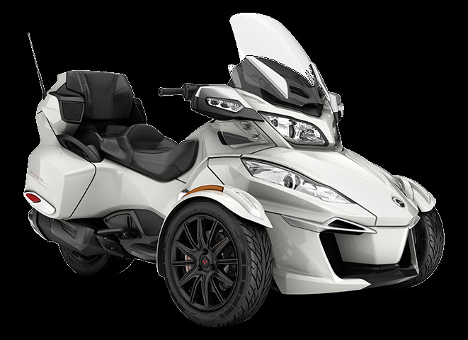 2017 Can-Am Spyder Rt-S White