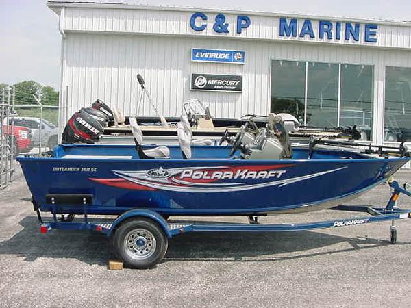 2016 Polar Kraft 16' Bass Boat