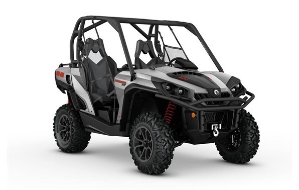 2017 Can-Am Commander XT 800R - Brushed Aluminum