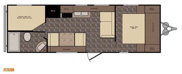 2017 Crossroads Rv Z 1 ZT252BH