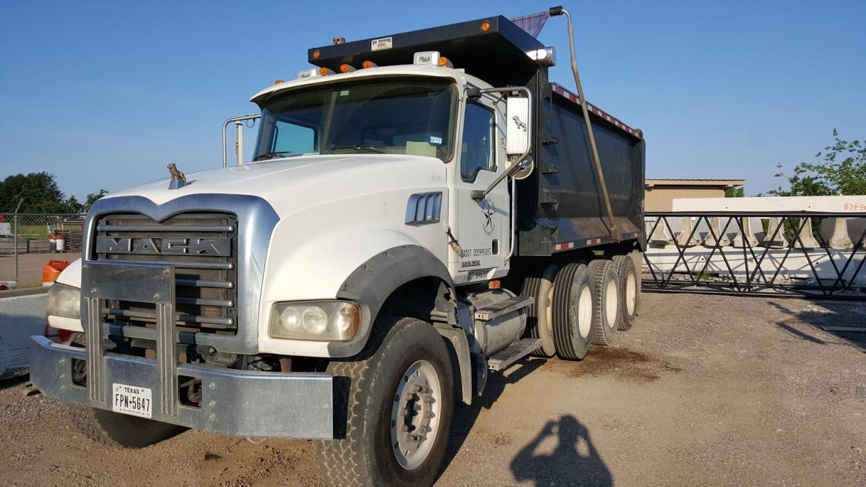 2008 Mack Granite Gu713  Dump Truck