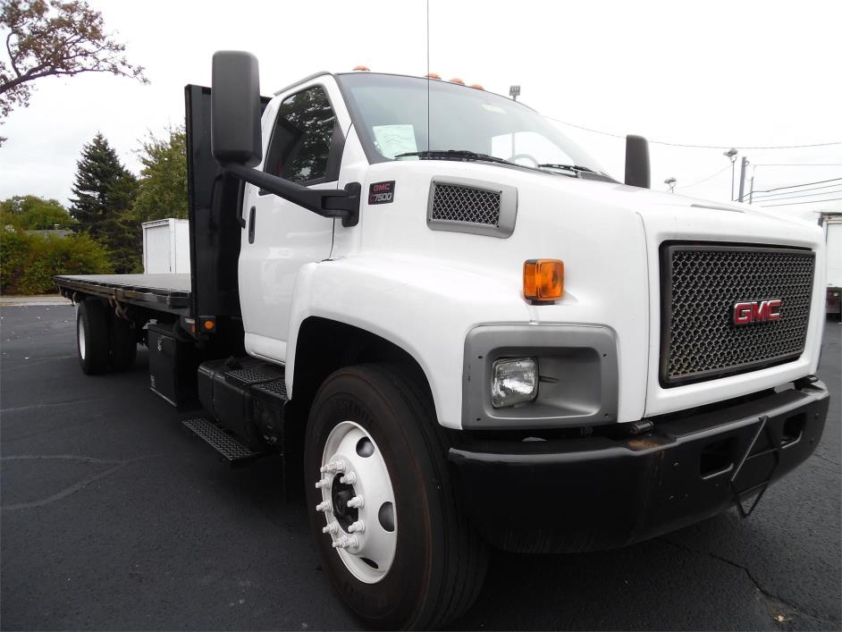 2007 Gmc Topkick C7500  Flatbed Truck