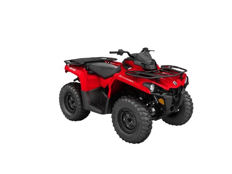 2016 Can-Am Outlander L 450 Viper Red