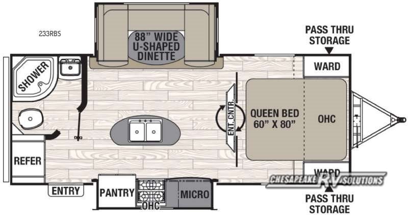 2017 Coachmen Rv Freedom Express 233RBS