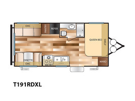 2017 Forest River Salem Cruise Lite T191RDXL