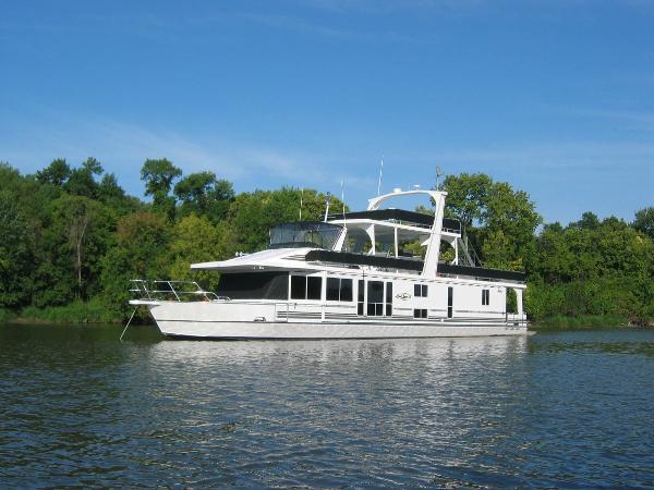 2003 Majestic 90X18 Tri Deck River Cruiser