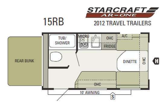 2012 Starcraft AR-ONE 15RB