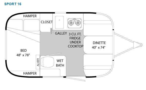 2014 Airstream Rv Sport 16